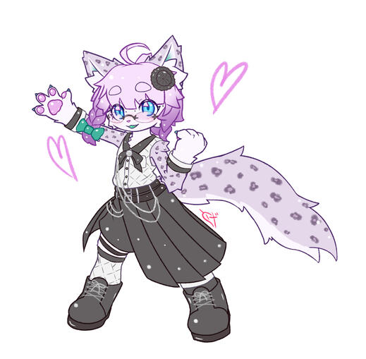 Drawing made by @TGPyon_Kyawawa, gifted by Krakka