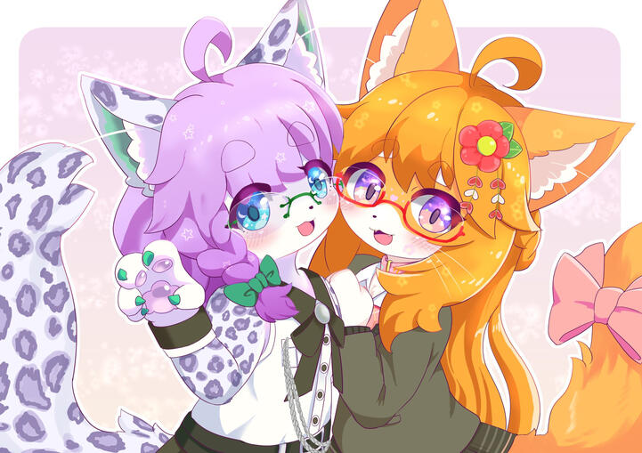 Drawing by @nakigarasoup, gifted by Krakka